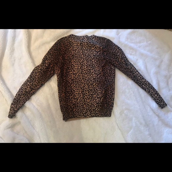 Talbots Sweaters | Cheetah Print Sweater | Poshmark